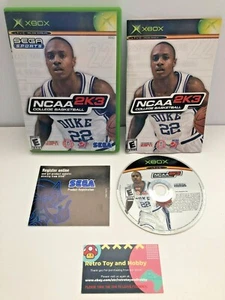 NCAA 2K3 Basketball SEGA Xbox 360 One Game Complete in BOX CIB! 👀 - Picture 1 of 3