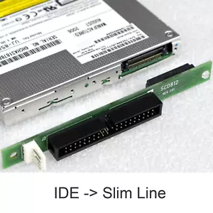 40P Adaptateur Slim Ligne Slimline SCD812 Rev 40PIN 40 Pin Souple Lecteur M472 - Photo 1/1