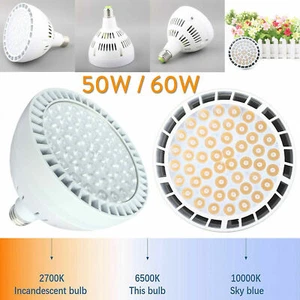 E27 PAR38 Spotlight Bulb Lamp 50W 60W Ultra Bright Ceiling PAR Light 110V- 240V - Picture 1 of 14