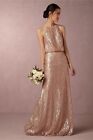 Donna Morgan Sequined Alana Dress Size 0 NEW BHLDN MSRP: $290