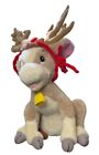 Annabelles Wish Plush Cow Reindeer Vtg Blockbuster 1997 Stuffed Christmas Read