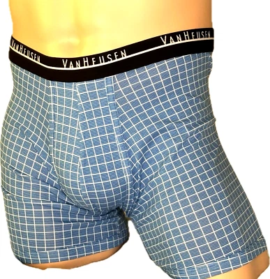 Calzoncillos boxer Van Heusen de algodón elástico para hombre talla M ropa interior sin etiquetas Foto 1 de 3