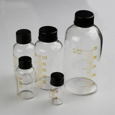 10ml-250ml with Cap Laboratory Reagent Serum Chemistry glassware Borosilicate