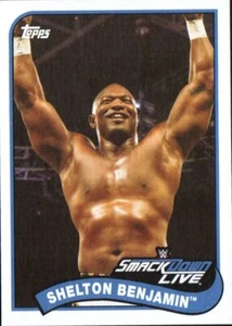 Tarjeta de lucha libre 2018 Topps WWE Heritage #73 Shelton Benjamin - Imagen 1 de 2