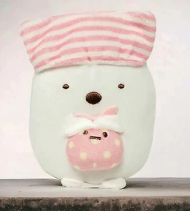 Sumikko Gurashi Shirokuma Polar Bear Plush Bunny Pink White Night Cap Pajamas - Picture 1 of 11