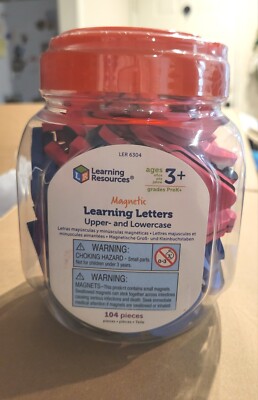 NEW Learning Resources Magnetic Upper & Lower...