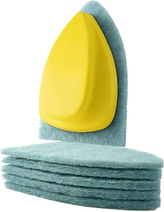 Microfiber Detailing Wax Applicator Pad Car Cleaning Pad Kitchen Sponge Bathtub - Picture 1 of 12