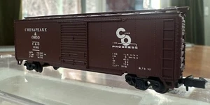 Con-Cor N Scale RTR #0001-100104 40’ Box Car C&O Chesapeake & Ohio #15382 NIB NY - Picture 1 of 8