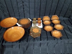 Raro set casa preziosa Demdaco Deb Hrabik 2003 - 21 pezzi - Foto 1 di 10