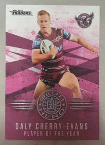 2018 NRL Traders Club Hero Player of the Year Card Daly Cherry-Evans CH11/32 - Picture 1 of 2