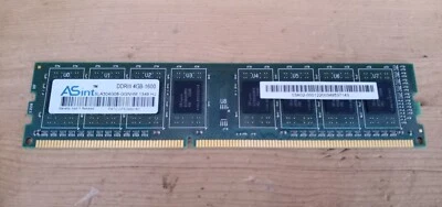 Mémoire Pc Bureau 4Go 1Rx8 DDR3 ASINT PC3 12800 1600MHz SLA304G08-GGNHM - Bild 1 von 2