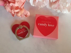 ESCADA 🌺 Candy Love Phone Ring Holder Handy Halterung NEU Universal - Zdjęcie 1 z 2