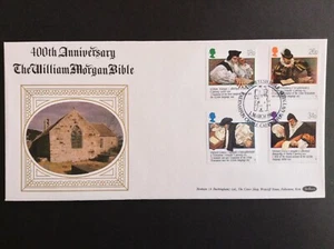 GB Benham 1988 Juego de Biblia Galesa en Cubierta del Primer Día - Castillo de Caernarfon S/H/S - Imagen 1 de 1