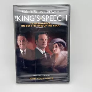 The Kings Speech (DVD, 2010) Colin Firth - Helena Bonham Carter - Brand New F6 - Picture 1 of 2