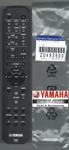 New Yamaha Remote Control RAX33 for Natural Sound Stereo Receiver R-S202 ZU49260 - Picture 1 of 1