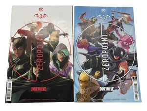 BATMAN / FORTNITE: ZERO POINT NUMBER 1 & 2 DC COMICS - Picture 1 of 3