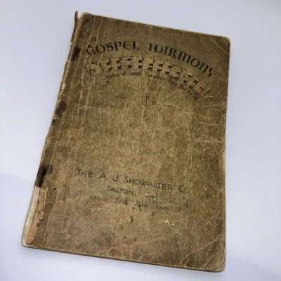 Vintage Gospel Harmony, The Aj Showalter CO  Songbook 1936 ￼ - Image 1 of 4