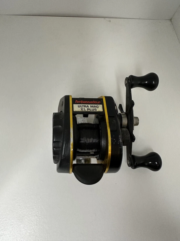 Carrete de pesca vintage Abu Garcia Ambassadeur Ultra Mag XL I Suecia Foto 1 de 4