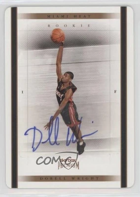 2004-05 Skybox Premium Rookie Die-Cut Auto Dorell Wright #94 Rookie Auto RC Foto 1 de 2