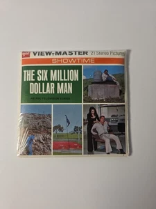 Classic Toy - VIEW-MASTER REELS - SIX MILLION DOLLAR MAN - FACTORY SEALED - Picture 1 of 10
