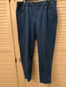 N Touch Petite Womens Stretch Pull-on JEANS - 12 Petite New WOT - Bild 1 von 4
