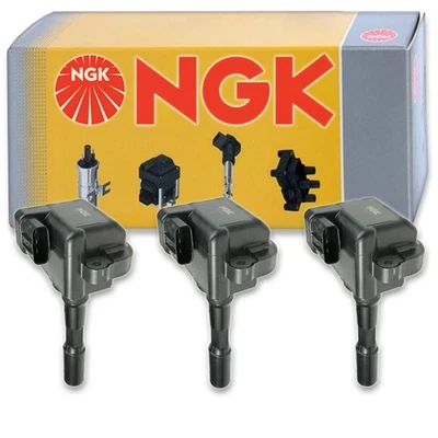 3 件 NGK 点火线圈适用于 1995 - 2005 年讴歌 NSX 3.0L 3.2L V6 - 火花塞 nv — 第 1/4 张图片