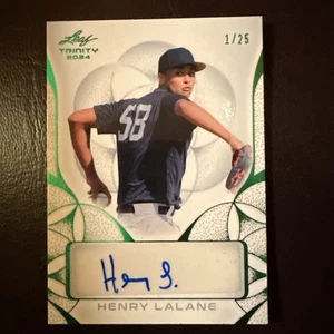 Leaf Trinity 2024 Henry LaLane 1/24 Green - Picture 1 of 6