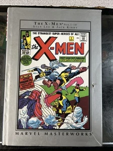 The X-MEN Marvel Masterworks 1-10 Hardcover Stan Lee Jack Kirby Worn - Picture 1 of 5