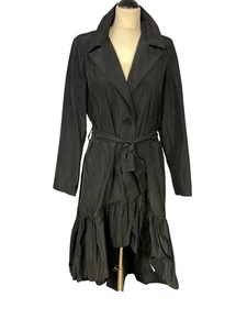 Gabardina vintage años 90 con cinturón para mujer de Rinascimento | Talla S/M - Imagen 1 de 12