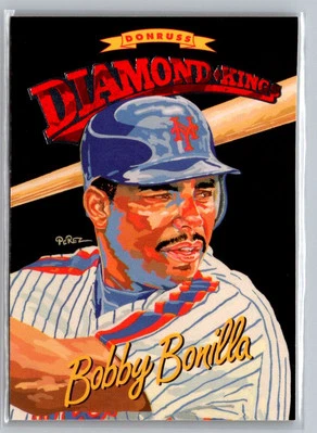 1994 Donruss #DK-13 Bobby Bonilla Diamond Kings - Image 1 of 2