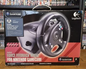 Nintendo GameCube - Logitech Speed Force Racing - Steering Wheel - Boxed/unused - Picture 1 of 14