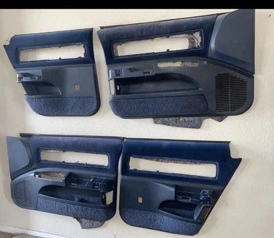 Paneles de puerta trasera delantera Caprice Buick Roadmaster 1994-1996 Impala SS 91-96 azul Foto 1 de 4