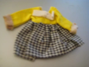 barbie friend vintage tutti doll 1965 Mattel black tag Kleid Clownering around - Bild 1 von 1