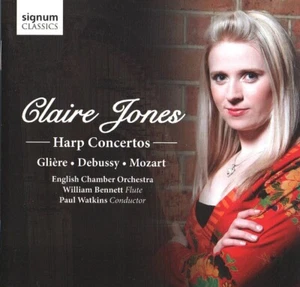 Claire Jones - Harp Concertos (CD 2010) **SIGNED** - Picture 1 of 3