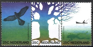 Netherlands 1974, Nature and Environment set MNH, Stripe Mi 1023-25 - Picture 1 of 1