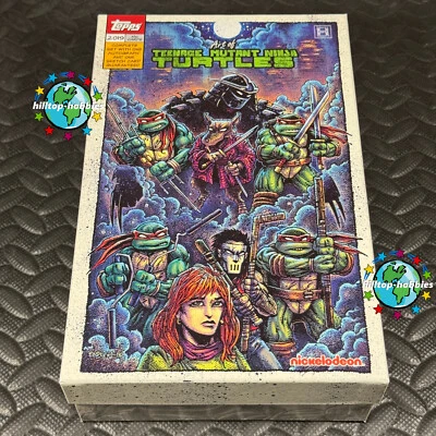 2019 TOPPS ART OF TEENAGE MUTANT NINJA TURTLES COMPLETE BASE 100-CARD SET TMNT - Image 1 of 4