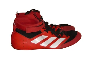 Adidas Wrestling Boxing Shoes Mens size 10 YYJ606004 RED - Picture 1 of 6