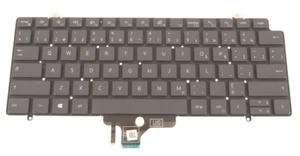 Teclado original inglés francés con retroiluminación Dell Latitude 7410 - HDHYV 0HDHYV - Imagen 1 de 2