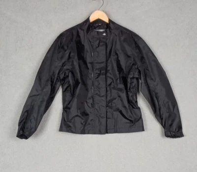 Joe Rocket Women's Size L Black Motocycle Full Zip Cropped Bomber Jacket - Image 1 of 4