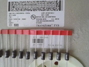 10 x ESD-Entstörer/ TVS-Diode - DO-201-2 - 1.5KE400CA-E3/54 - NEU - Bild 1 von 1