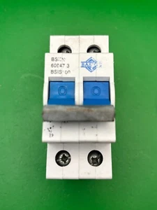 Basics BSIS100 100A Double Pole Main Switch Isolator - Picture 1 of 4