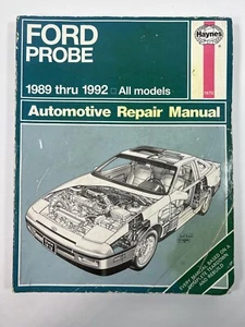 1989-1992 Ford Probe Haynes Automotive Repair Manual - Bild 1 von 2