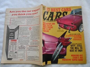 CARS magazine-JULY 1963 - Picture 1 of 2