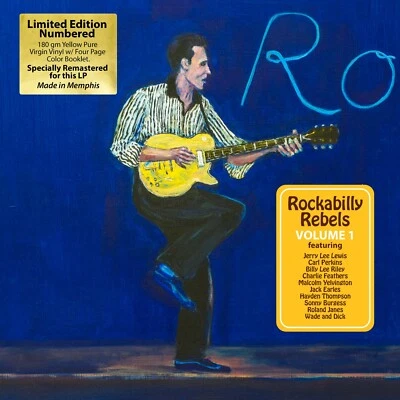 ROCKABILLY REBELS VOL. 1 (Yellow Vinyl, Limited Edition #1778) 180gm Remastered Foto 1 de 4