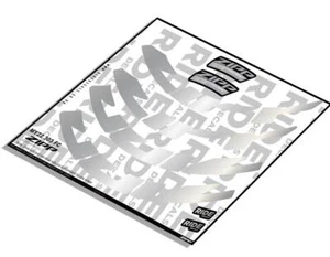 Zipp 303 Firecrest 2022 Fork Decals - Silver - Licensed by Zipp - Picture 1 of 1