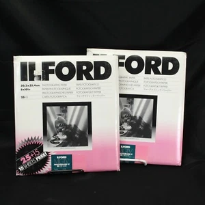 Ilford Multigrade IV MGIV Glossy 8x10" 40 Pack Sealed Lot of 2 - Picture 1 of 6