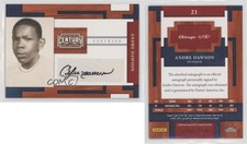 2010 Century Collection Postmark Signatures Silver /250 Andre Dawson Auto HOF