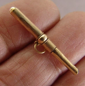 RARER ANTIKER SCHAUMGOLD TASCHEN UHR SCHLÜSSEL MIT ÖSE - Bild 1 von 4