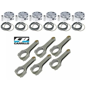CP PISTON & CARRILLO PRO-H ROD KIT BORE 84MM CR 10.2 Fits BMW N54B30 3.0L - Picture 1 of 8