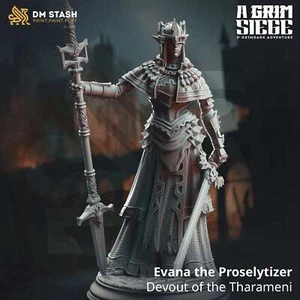 Female Elf Miniature Evana 32mm 75mm Qumi DM Stash - Imagen 1 de 3